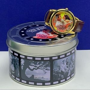 Gone with the Wind wristwatch watch Scarlett tin
